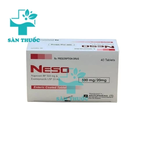 Neso 500mg/20mg - Thuốc điều trị viêm xương khớp của Bangladesh