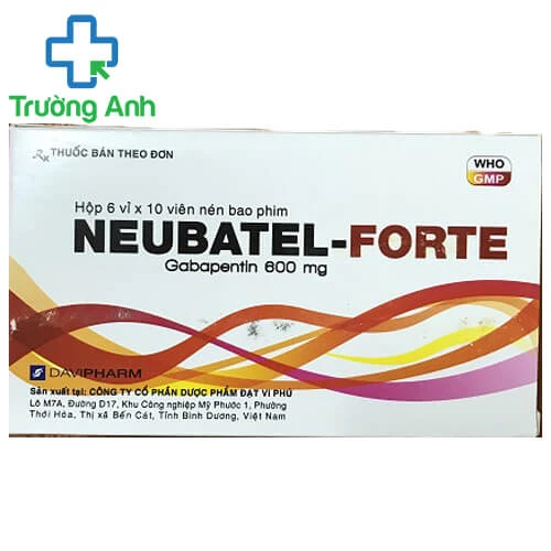 Neubatel-forte - Thuốc điều trị bệnh động kinh của Davipharm