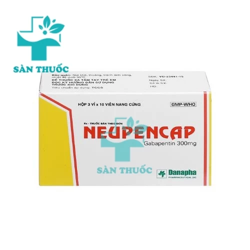 Neupencap - Thuốc điều trị động kinh hiệu quả của Danapha