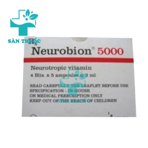 Neurobion 5.000 - Thuốc điều trị rối loạn thần kinh ngoại vi hiệu quả