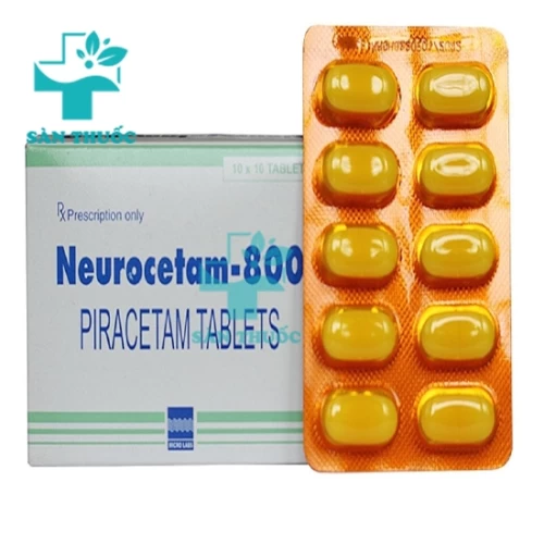 Neurocetam-800 Micro - Thuốc tăng tuần hoàn máu não hiệu quả