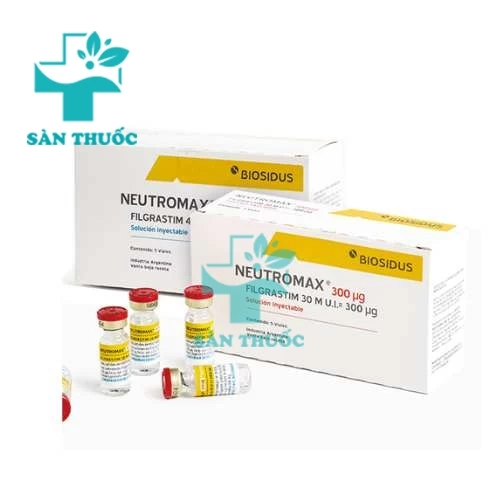 Neutromax 300mcg Biosidus - Thuốc trị bệnh bạch cầu của Argentina