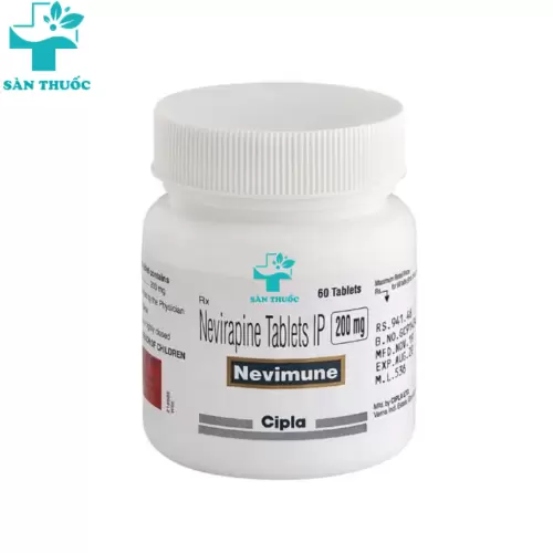 Nevimune - Nevirapin 200mg Cipla