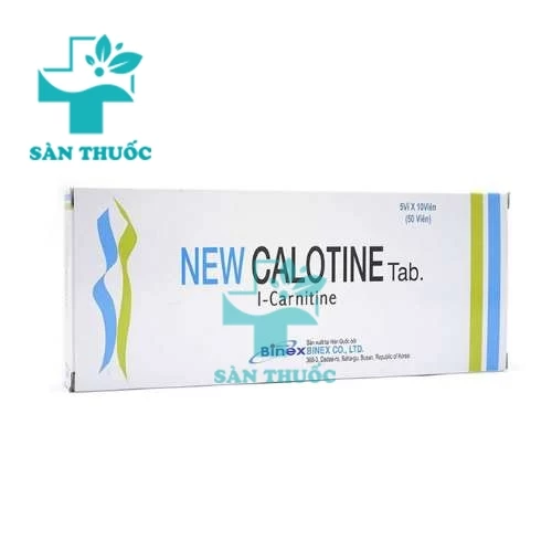 New Calotine Tab 330mg Binex - Thuốc giúp bồi bổ cơ thể hiệu quả