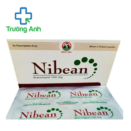 Nibean 100mg MD Pharco - Thuốc điều trị nhiễm nấm Candida