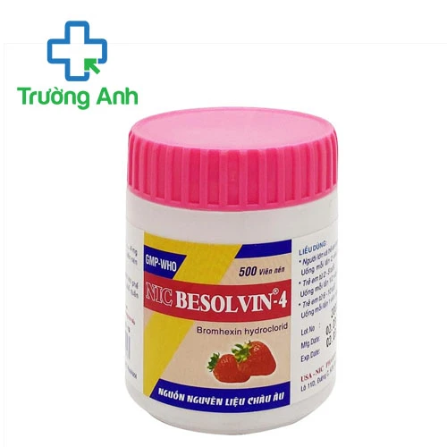 Nic Besolvin-4 - Thuốc điều trị viêm đường hô hấp hiệu quả