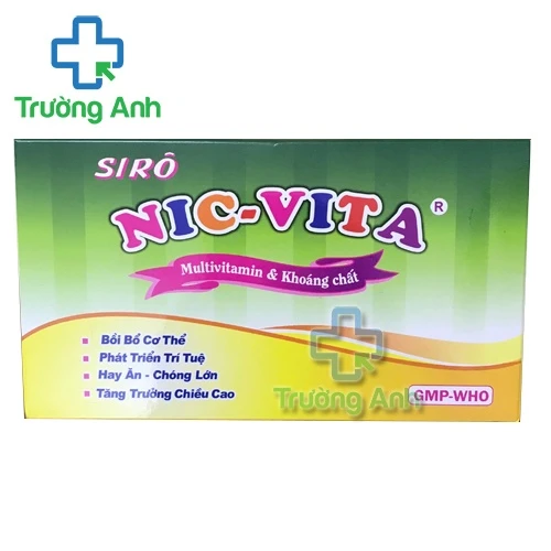 Nic-vita 10ml - Giúp kích thích sự ngon miệng hiệu quả