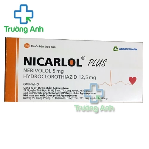 Nicarlol plus - Thuốc điều trị tăng huyết áp của Agimexpharm