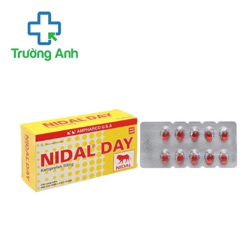 Nidal Day Ampharco USA - Chống viêm, giảm đau cơ xương khớp