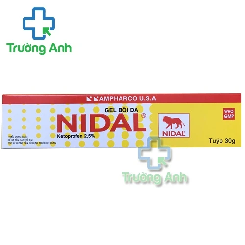 Nidal gel - Thuốc chống viêm, giảm đau hiệu quả