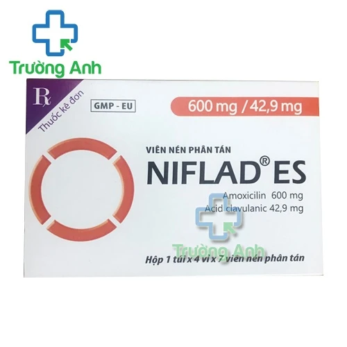 Niflad ES 600mg/42,9mg - Thuốc điều trị nhiễm khuẩn hiệu quả
