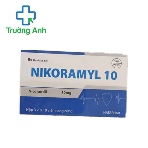 Nikoramyl 10 - Thuốc điều trị cơn đau thắt ngực hiệu quả