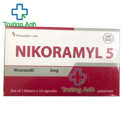 Nikoramyl 5- Thuốc kiểm soát bệnh mạch vành hiệu quả