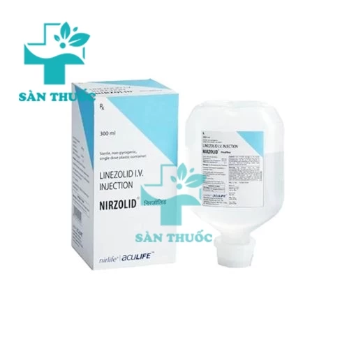 Nirzolid 600mg/300ml Aculife - Thuốc trị nhiễm khuẩn của Ấn Độ