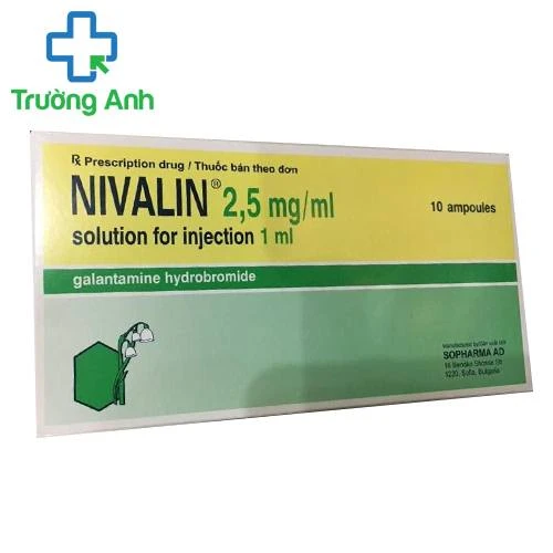 Nivalin 2,5mg/ml - Thuốc điều trị sa sút trí tuệ hiệu quả