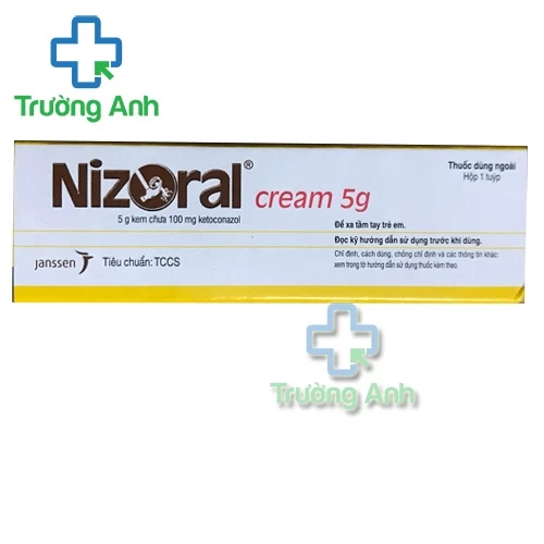 Nizoral Cre.2% 5g - Thuốc điều trị nhiễm nấm ngoài da hiệu quả