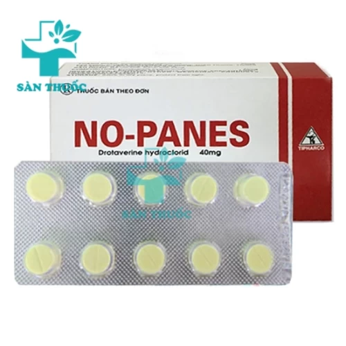 No-panes 40mg Tipharco - Thuốc chống co thắt hiệu quả