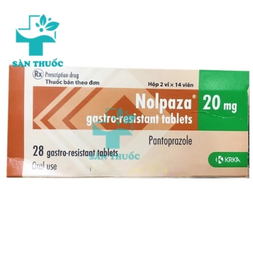 Nolpaza 20mg Krka - Thuốc trị trào ngược dạ dày thực quản