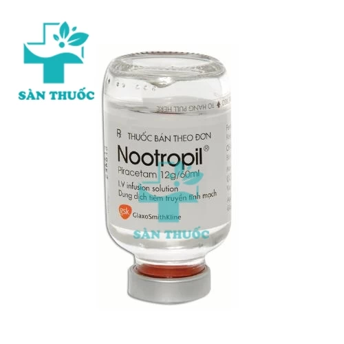 Nootropil 12g/60ml - Thuốc điều trị tổn thương não của Ý