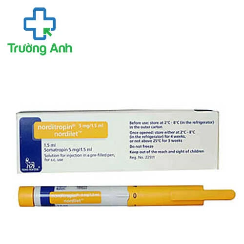 Norditropin Nordilet 5mg/1,5ml Novo Nordisk - Trị thiếu Hormone