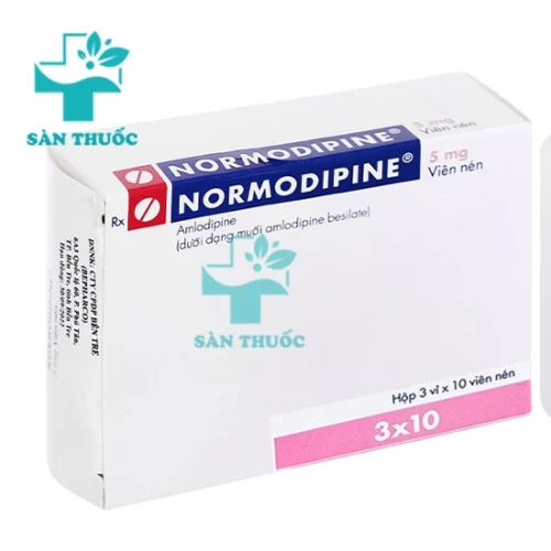 Normodipine 5mg - Thuốc điều trị tăng huyết áp của Hungary