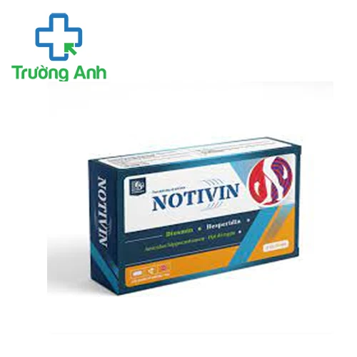Notivin - Hỗ trợ điều trị bệnh trĩ một cách hiệu quả 