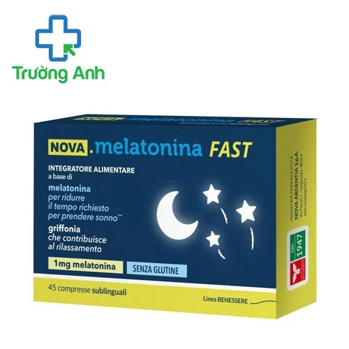 Nova.melatonina Fast - Giúp an thần, ngủ ngon hiệu quả