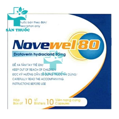 Novewel 80- Thuốc điều trị các bệnh về đường ruột hiệu quả