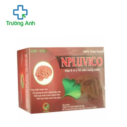 NPluvico - Điều trị suy giảm chức năng tuần hoàn não hiệu quả