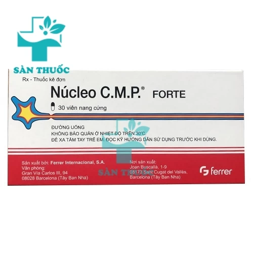 Nucleo Forte dạng viên - Thuốc điều trị tổn thương thần kinh ngoại biên hiệu quả