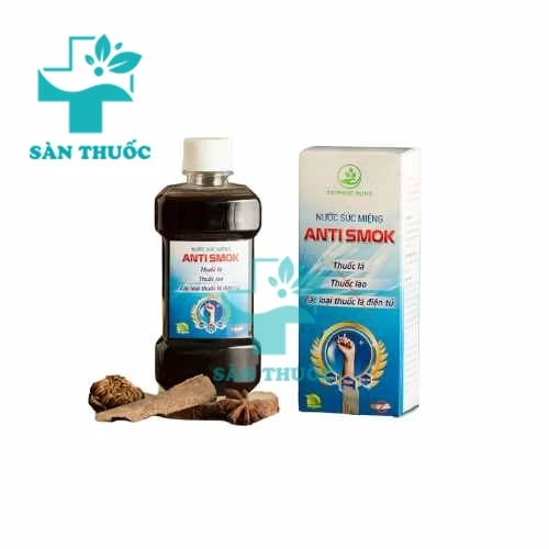Nước súc miệng Anti Smok An Phúc Hưng - Giúp giảm cơn thèm thuốc