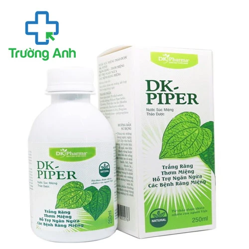 Nước súc miệng thảo dược DK Piper - Ngừa sâu răng hiệu quả
