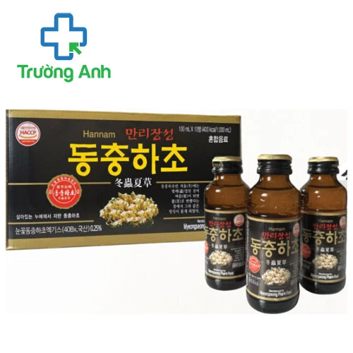 Nước uống đông trùng hạ thảo Hannam Medipharm - Tăng cường sức đề kháng