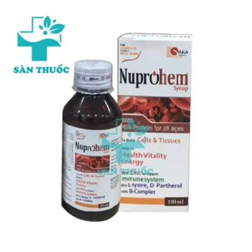 Nuprohem - Giúp bổ sung sắt, vitamin, khoáng chất cho trẻ 