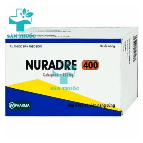 Nuradre 400 - Thuốc điều trị động kinh cục bộ của BV Pharma
