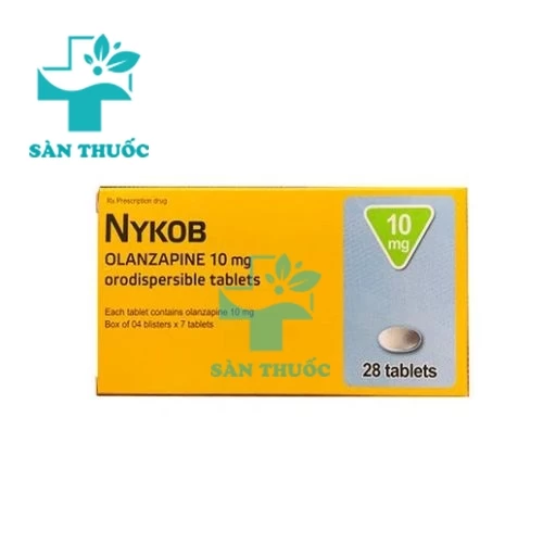 Nykob 10mg - Thuốc điều trị tâm thần phân liệt hiệu quả