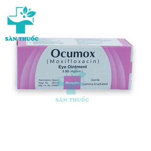 Ocumox ointment - Thuốc điều trị viêm kết mạc của Pakistan
