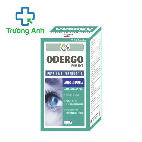Odergo - Viên uống tăng cường thị lực cho mắt sáng của Canada