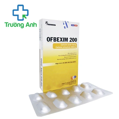 Ofbexim 200 USP - Thuốc kháng sinh trị nhiễm khuẩn hiệu quả