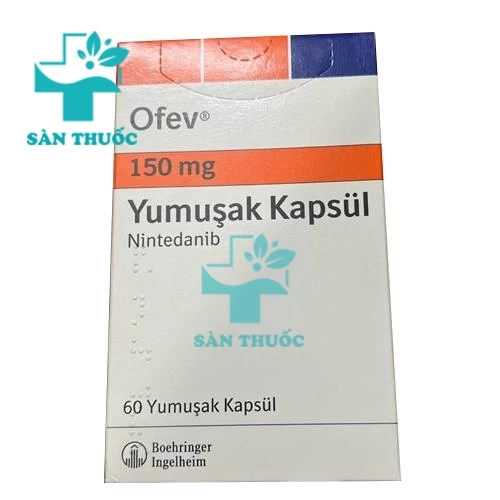 Ofev 100mg/150mg - Thuốc điều trị bệnh xơ hoá phổi của Đức