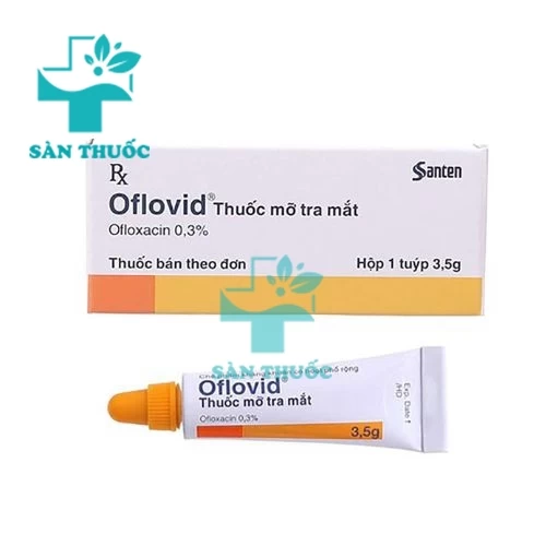 Oflovid 0.3% 3.5g - Thuốc nhỏ mắt hiệu quả