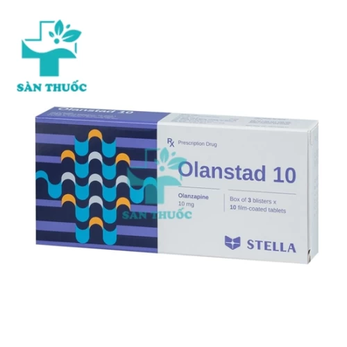 Olanstad 10 Stella - Điều trị tâm thần phân liệt và chứng hưng cảm