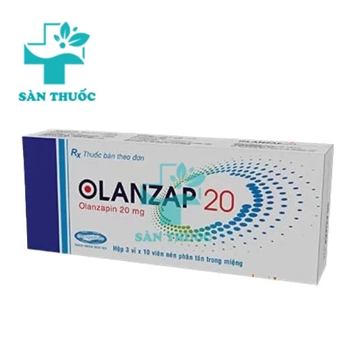 Olanzap 20- Thuốc điều trị tâm thần phân liệt của Savipharm