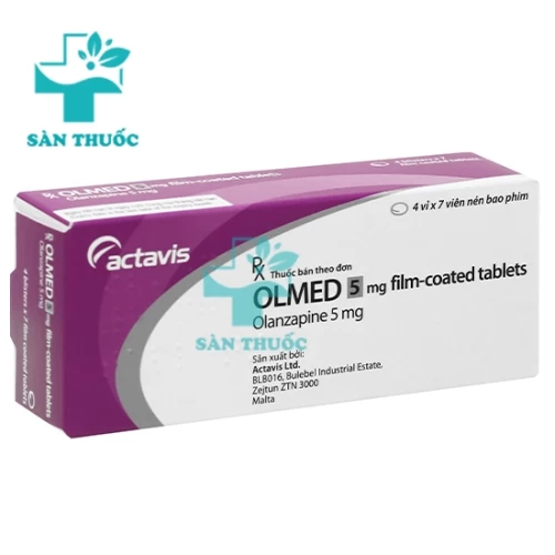 Olmed 5mg - Thuốc điều trị bệnh tâm thần phân liệt