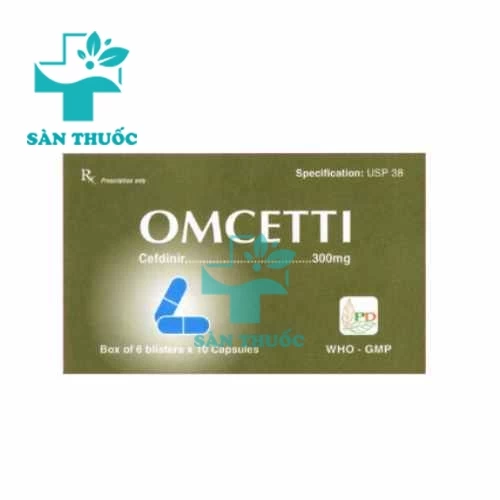 Omcetti 300mg Phương Đông - Thuốc điều trị nhiễm khuẩn