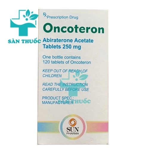 Oncoteron 250mg Sun Pharma - Thuốc trị ung thư tuyến tiền liệt