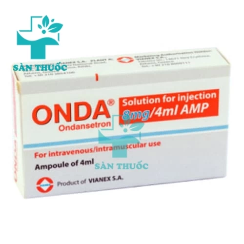 Onda 8mg/4ml - Thuốc chống nôn và buồn nôn của Vianex