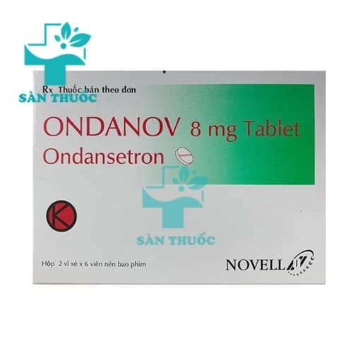 Ondanov 8mg Tablet Novell - Thuốc chống buồn nôn hiệu quả