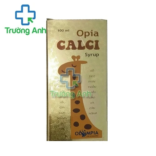 Opia calci syrup - Cung cấp canxi cho xương chắc khỏe