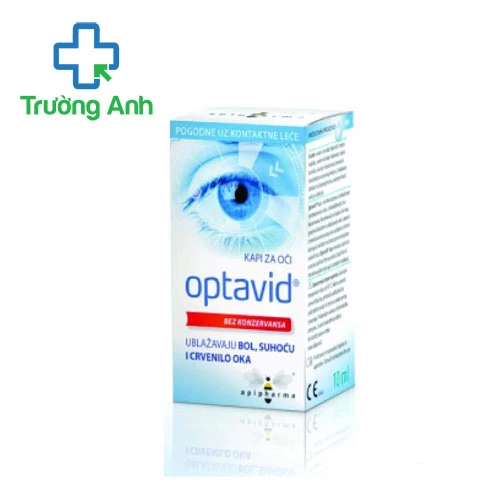 Optavid Apipharma - Thuốc giảm khô mắt hiệu quả